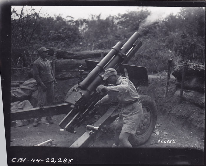 第7野战排105型榴弹炮